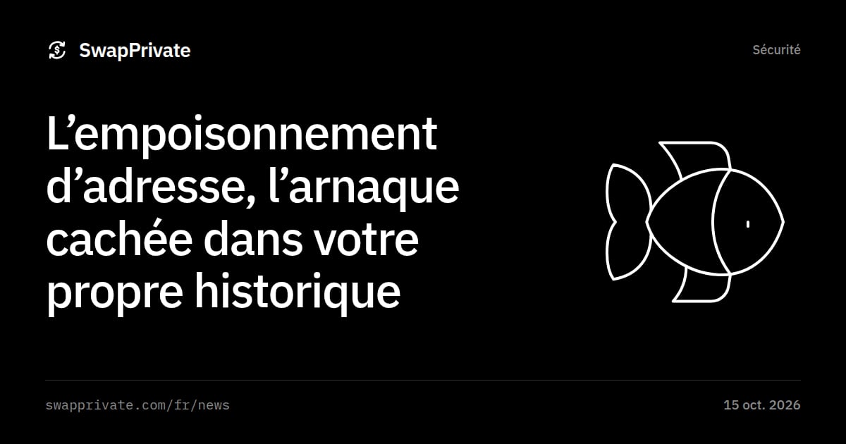 L’empoisonnement d’adresse, l’arnaque cachée dans votre propre historique
